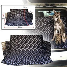 Водонепроницаемый поводок для собак, задний Чехол для на автомобильное сиденье для перевозки собак, коврики, гамак, крышка багажника, одеяло, протектор