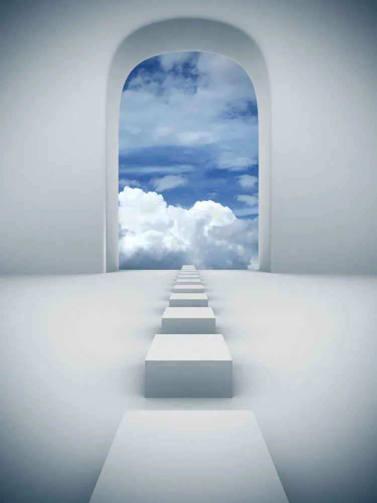 

5x7ft Sky and Cloud Vinyl Custom Photography Background Prop Muslin Background JTY-222