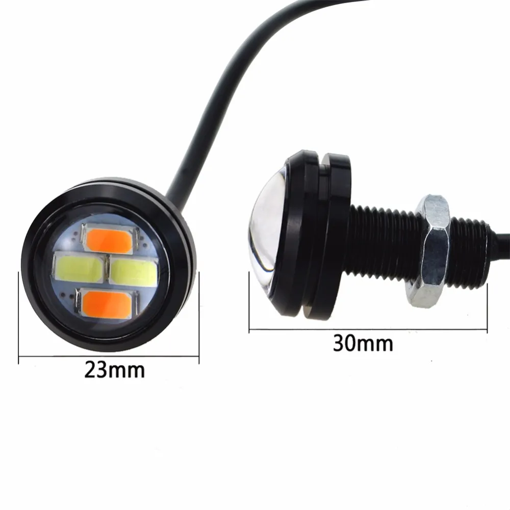 LVTUSI 2 шт./лот DRL модифицированные поворотные сигналы для автомобилей и мотоциклов