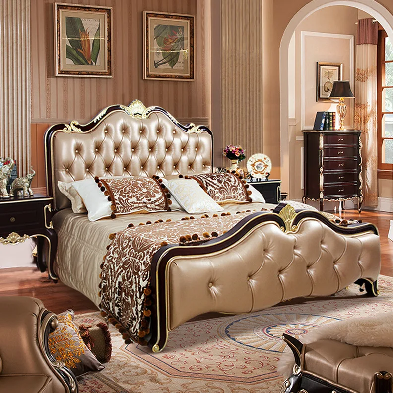 Americanneoclassicalbedbedbedroomdoublebed1518mmarriage