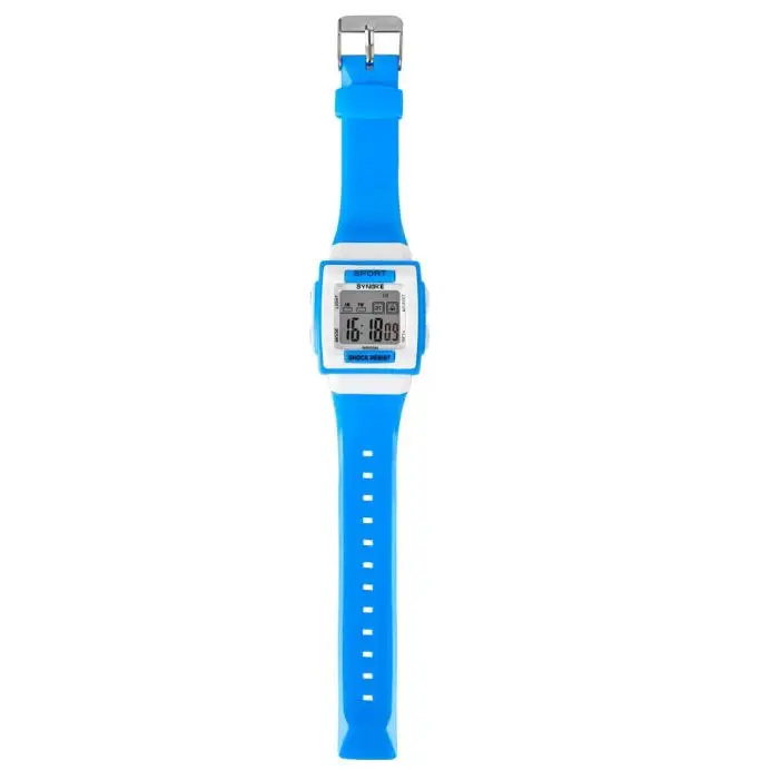 Лидер продаж светящиеся часы дети мальчик девочка студент цифровой минималистский детские электронные эластичность наручные часы