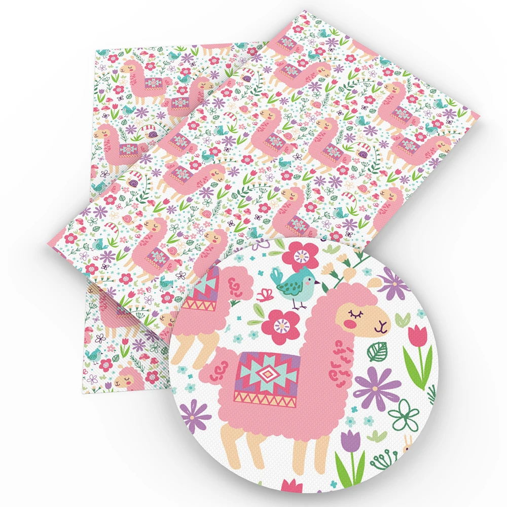 

BIG Sale David accessories 20*34cm Flowers Faux Synthetic Leather DIY Home Textile Decorative Sewing Garment Knotbow Bag,1Yc5065