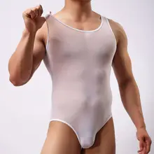 Мужская одежда Для мужчин высокой вилка плотно сиамские жилет Штаны тонкий прозрачный Т-образный один сексуальный корсет мужской Корректирующее Бельё для женщин