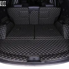 Высокое качество! Специальные автомобильные коврики для багажника для hyundai Santa Fe 7 мест-2013 прочный коврик для багажника для Santafe