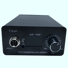 110V 220V Digital Soldering Iron Station Finished Controller for T12 Handle,Eu Plug