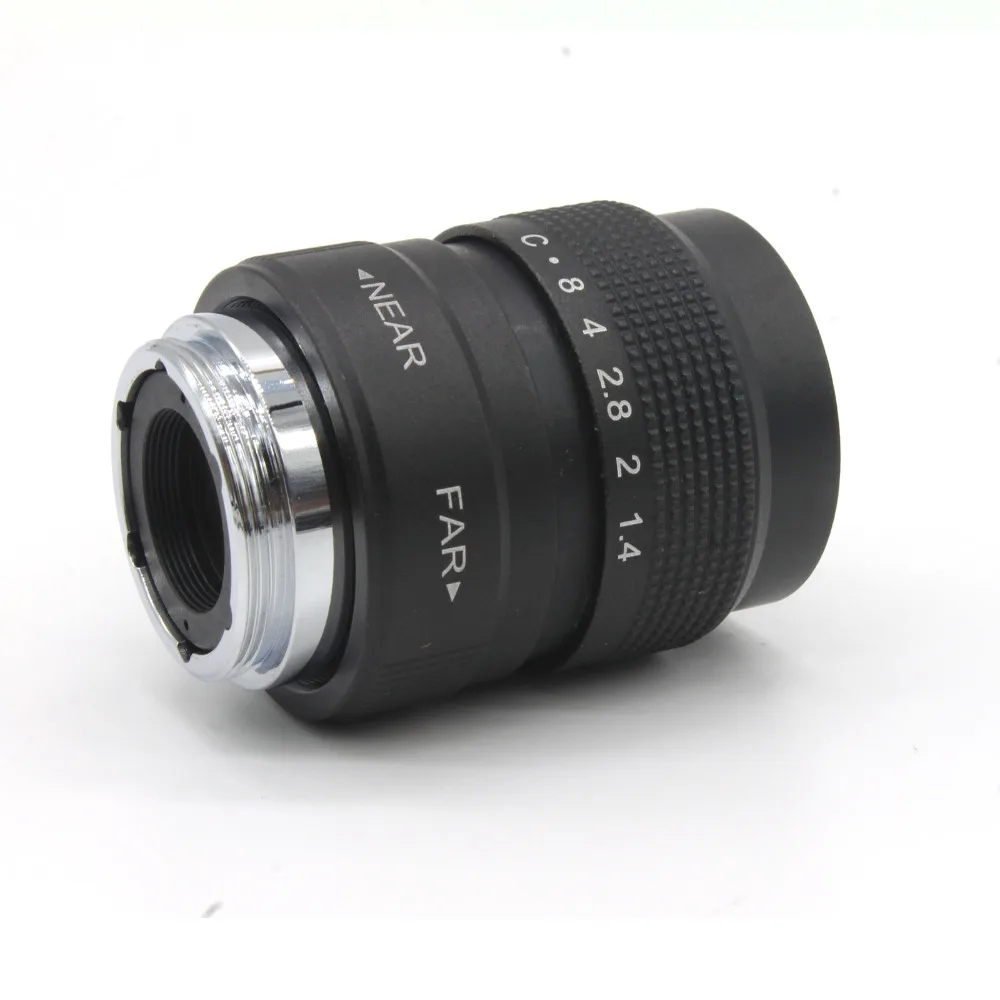 25 мм F1.4 CCTV TV кино объектив + крепление для EOS M Марко Бесплатная доставка|25mm f1.4|tv