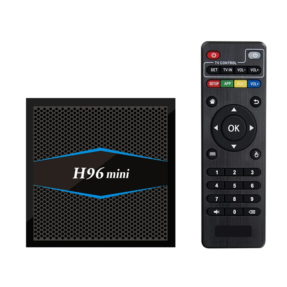 H96 Mini TV Box Android 7.1 S905W Quad Core WiFi HD 2GB+16GB BT4.0 Media Player