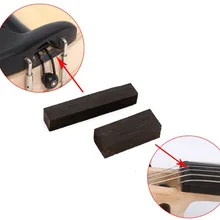 2 набора(4 шт) скрипка из черного дерева гайка скрипка седло 4/4 3/4 размер скрипки части и аксессуары#687