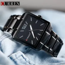 CURREN 8132 Men Watches Top Brand Luxury Men Military Wrist Watches Full Steel Men Sports Watch Waterproof Relogio Masculino curren top brand luxury men s quartz sports watches military wrist watches casual full steel men watch waterproof reloj relojes