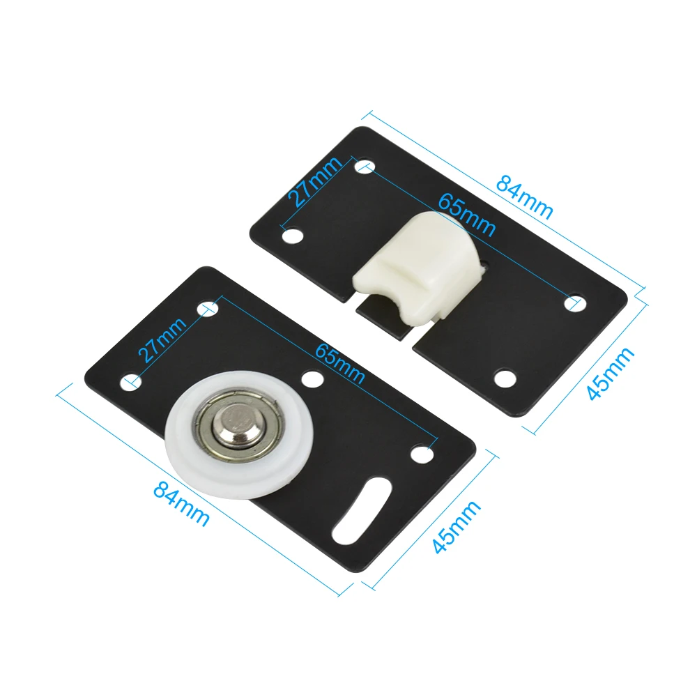 

2pair sliding wardrobe door rollers Cabinet Copper Caster Wheel Pulley For Wardrobe Window Furniture Hardware
