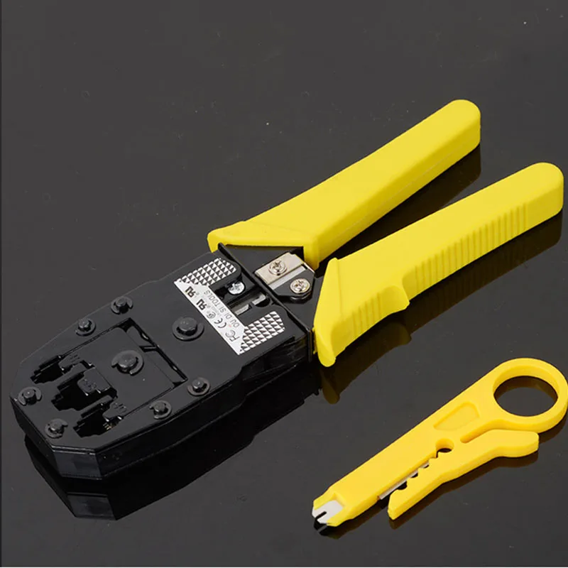 Free Ship!RJ45 Triple purpose Network Hand Tools RJ12 RJ11 CAT5/5e Lan Cable Crimpper Pliers