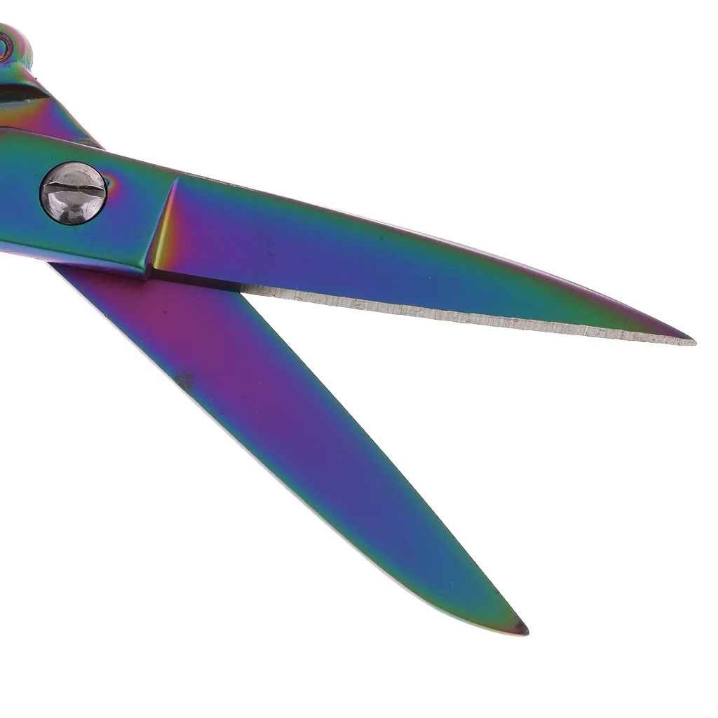 Handicraft Stainless Steel Vintage Sewing Scissors Embroidery Fabric Dressmaking Shears for DIY Crafts Cut Tools