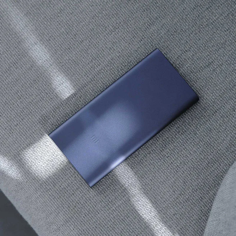 Xiao mi power Bank 2 10000 мАч тонкий внешний аккумулятор банка 18 Вт Быстрая зарядка двойной