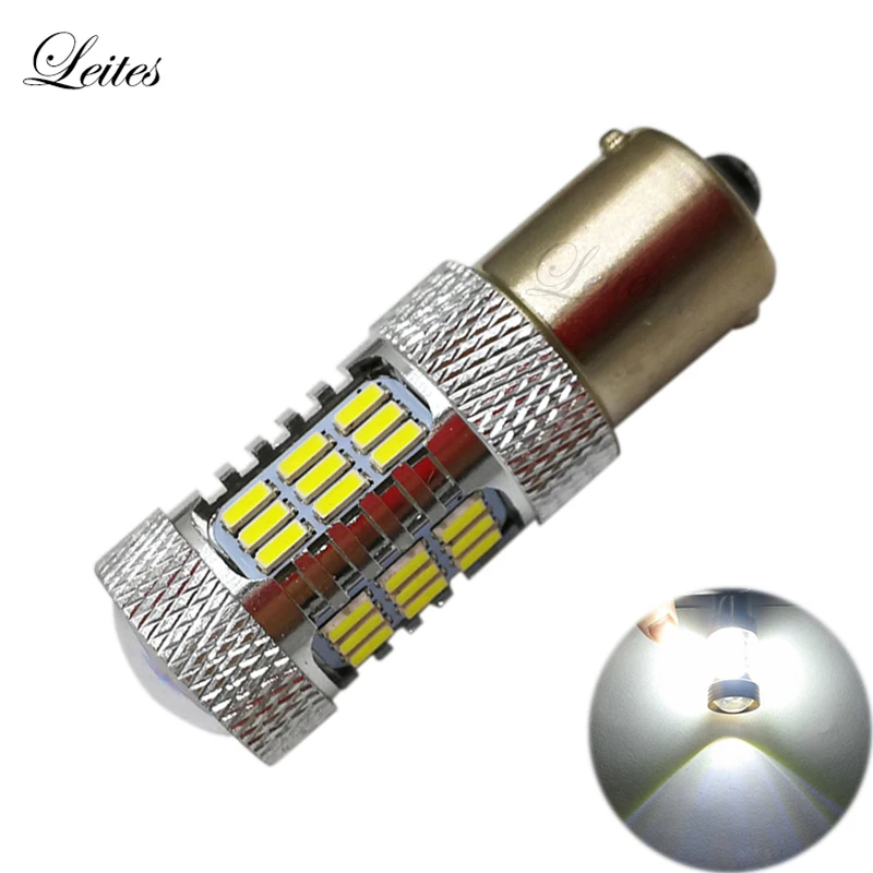 Leite 10 шт. супер яркий 4014 45led 1156/BA15S 1157/BAY15D 7440 7443 3014 45smd светодиодный поворотник Автомобильный светодиодный поворотник светильник