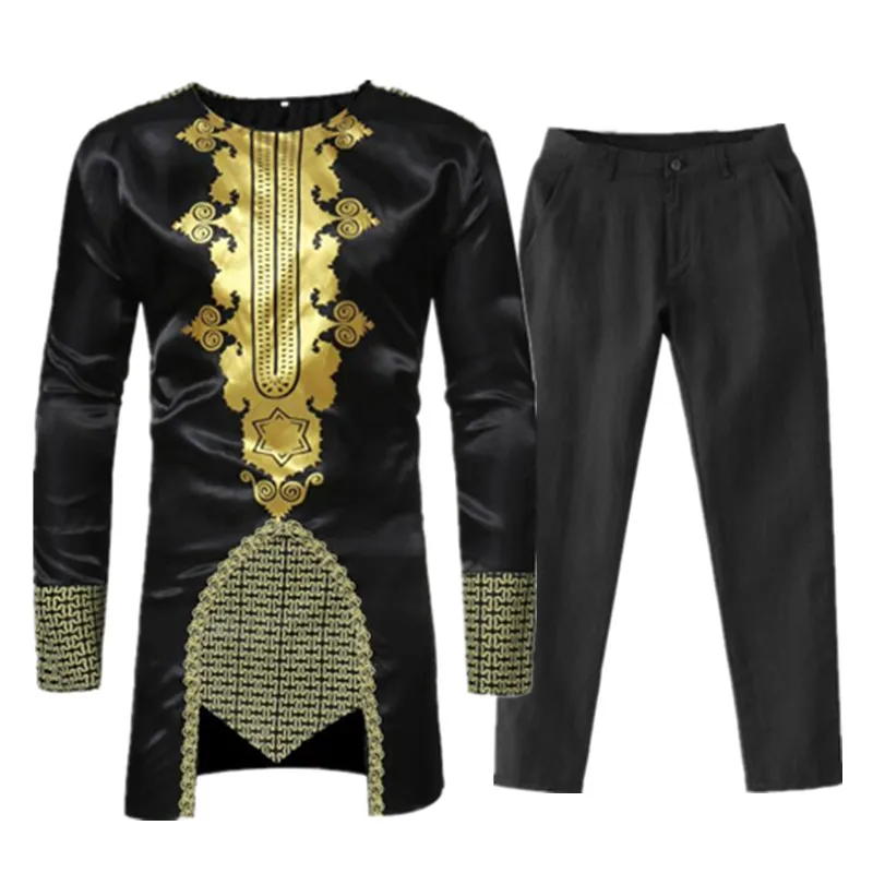 

african men clothes bazin riche african dresses for men dashiki africa mens set clothing shirts top pant ropa africana hombre