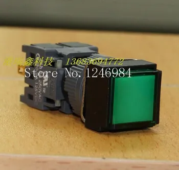 

[SA]Jinhong 16MM square hole illuminated single button switch without lock button reset switch--20pcs/lot