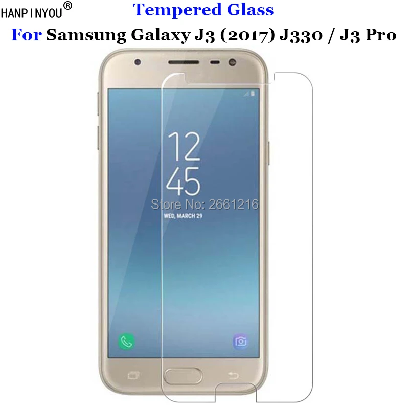 For Samsung J3 17 J330 Tempered Glass 9h 2 5d Premium Screen Protector Film For Samsung Galaxy J3 17 J3 Pro J330 5 0 Film For Samsung Screen Protector Filmprotector Film Aliexpress