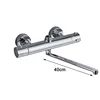 Thermostatic Shower Faucet Mixing Valve Thermostatic Faucet Shower Faucet Bathroom Combination Water Long Spout Bathtub Faucet 5