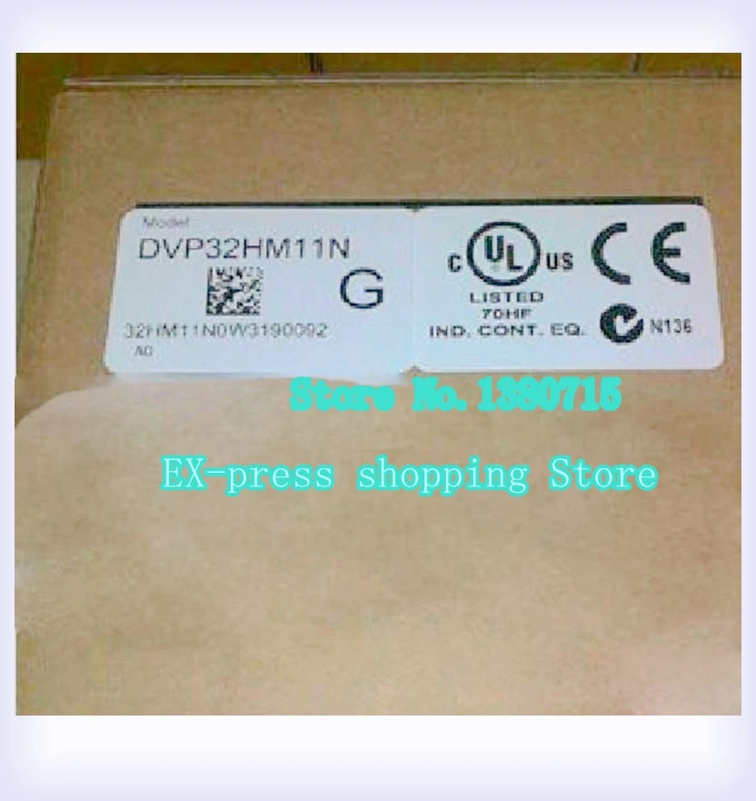 

New Original DVP32HM11N PLC Digital Module EH2 Series 24VDC 32DI