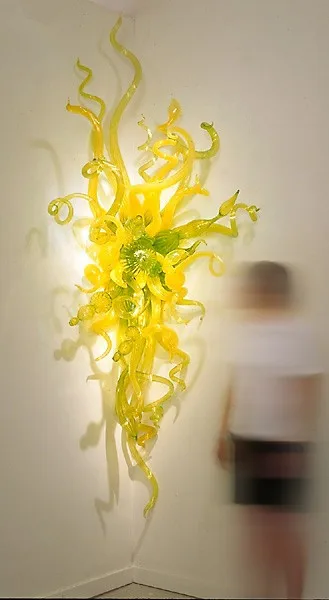 

Free Shipping-esque LED Wall Lamp Wall Sconces Designer Lighting Blown Glass Living Bed Room Stairs Wall Light