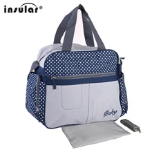 

Insular 600D Nylon Diaper Bag Baby Nappy Bags Mother Shoulder Bag Fashion Maternity Mummy Handbag Baby Stroller Bag