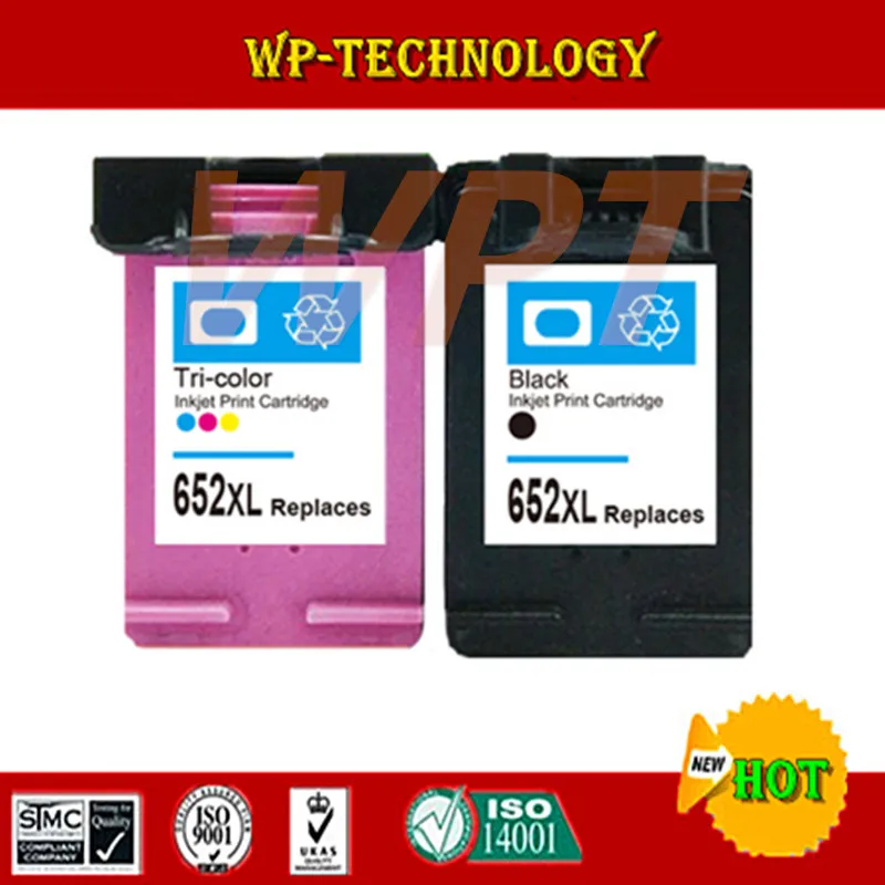 2x Remanufactured Ink Cartridge For HP 652 HP652 for Deskjet 1115 1118 2135 2136 2138 3635 3636 3835 4535 4536 4538 4675 | Компьютеры и