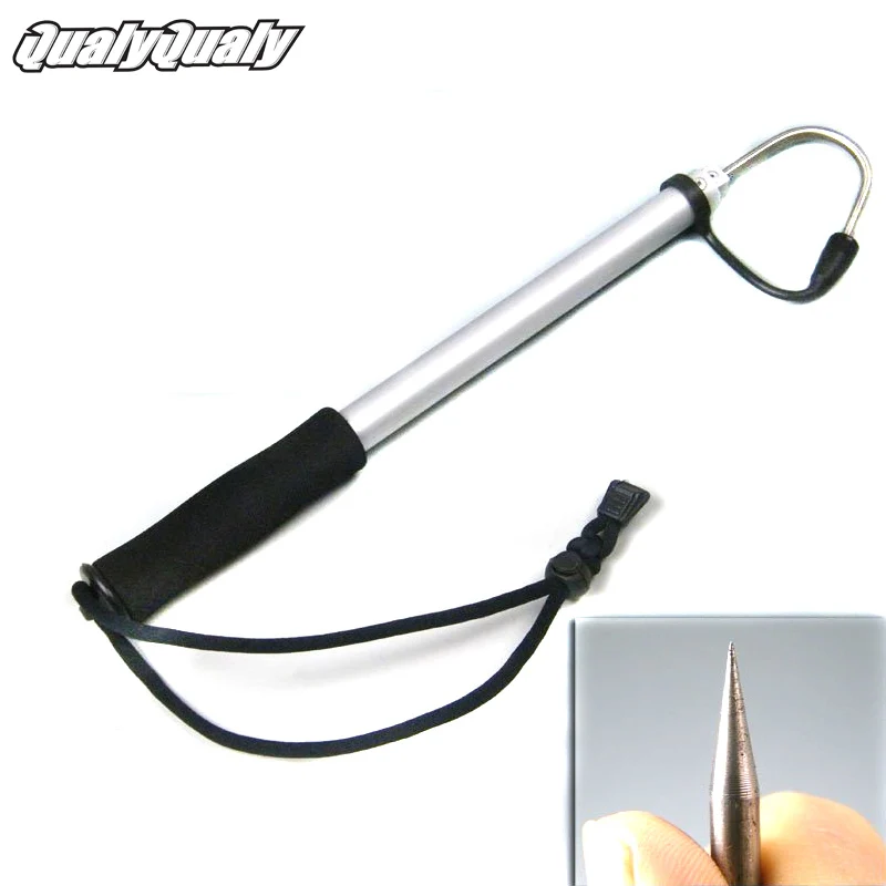 1Pcs 90CM 60CM Spade Hooks Fishhooks Landing Hooks Telescopic Fishing