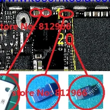 10 компл./лот = 40 шт., пышная юбка с принтом под зебру и рисунком вертикальная линия полоски на ЖК-экране решение запасные части для iPhone 5 5G C149 C156 C170 C154 Шапки конденсатор с алюминиевой крышкой