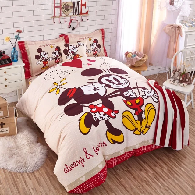 disney cartoon bedding authentic