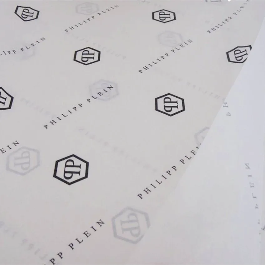 Papel de seda para envolver ropa, impresión personalizada con logotipo,  regalo de Boutique - AliExpress