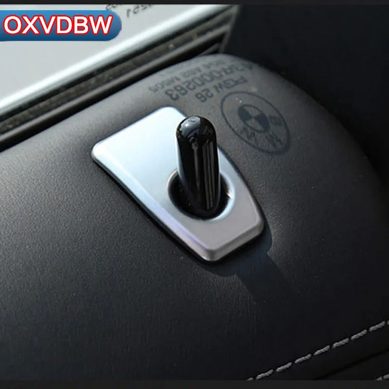

3D Car Styling For BMW F15 F16 X5 X6 Accessories Door door cover Door Lock Stick Pin Cap Car Interior