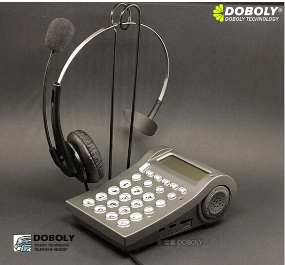 DOboy D603 Earphone headset business customer service operator telephone traffic free shipping | Электроника