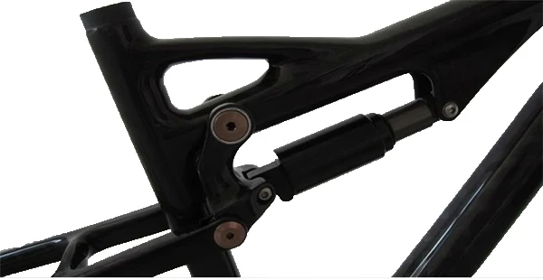 Both QR & AXEL rear, Disc brake, 29er carbon full suspension frame MB836-4