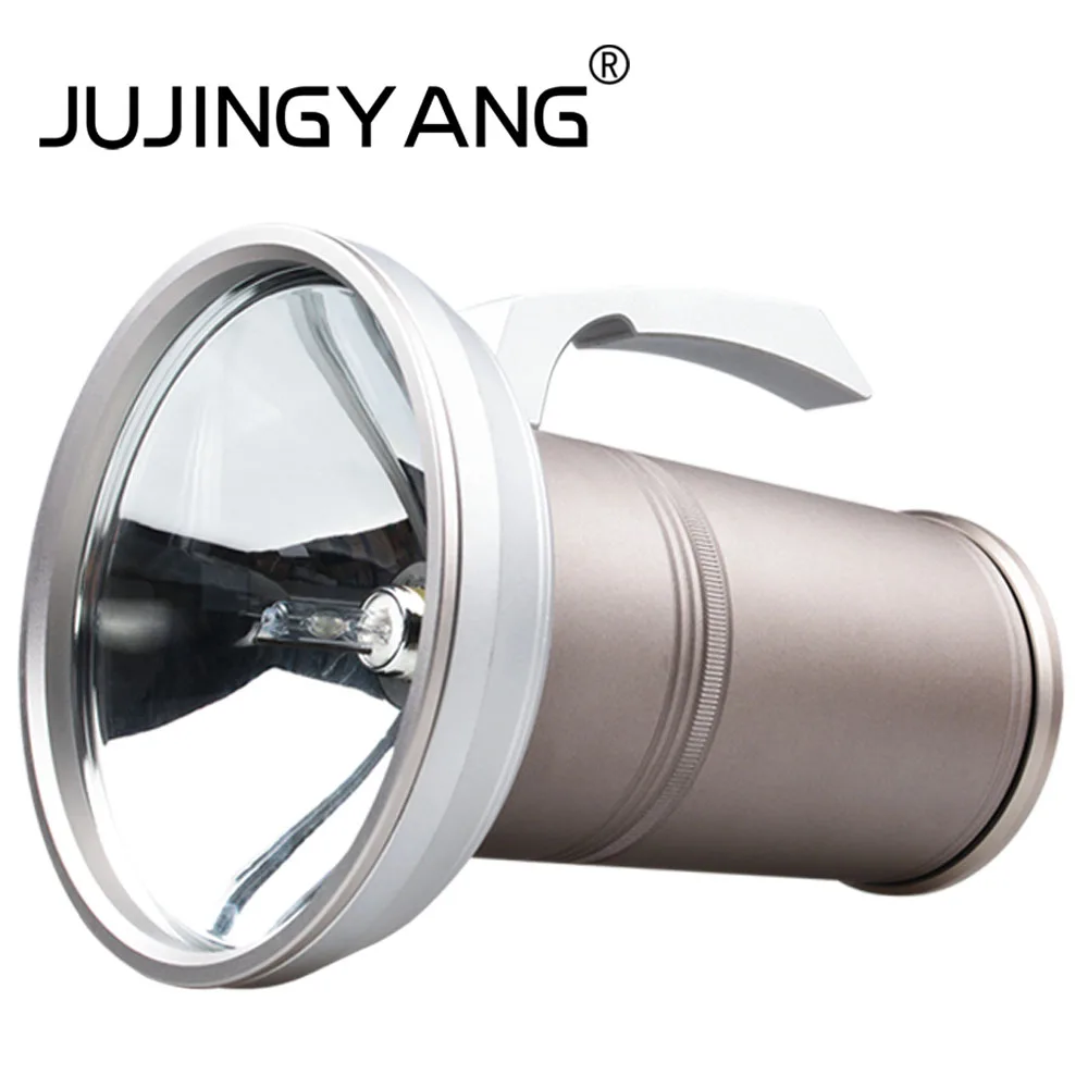 JUJINGYANG сильный светильник поисковый светильник супер яркий ночной рыболовный светильник s может быть подключен к кронштейну HID xenon рыболовный светильник s