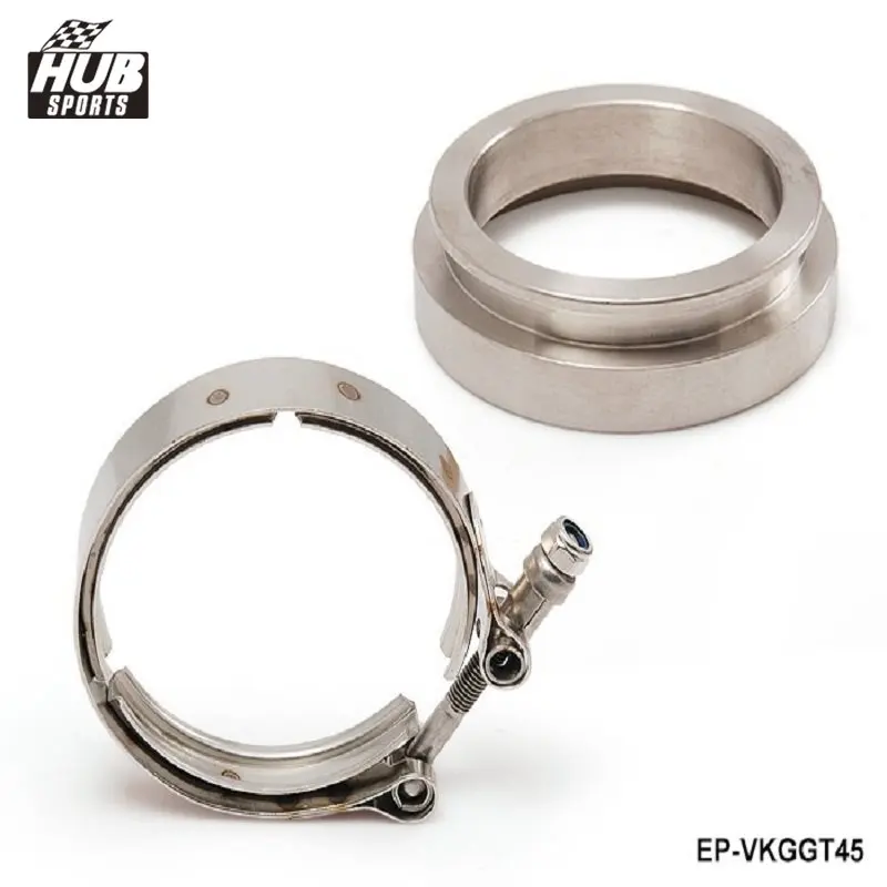 GT45 STAINLESS STEEL TURBO/INTERCOOLER/DOWN PIPE/DOWNPIPE V BAND CLAMP
