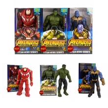 Hot Sale Action Figures Marvel Avengers Infinity War Thanos Iron Man Hulk Hulkbuster PVC Collection Model Toys For Gifts Hot Sale Action Figures Marvel Avengers Infinity War Thanos Iron Man Hulk Hulkbuster PVC Collection Model Toys For Gifts