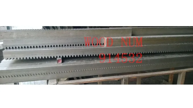 1.5 M Mod 25*25*1000 mm mold Gear rack Precision cnc rack (straight ...