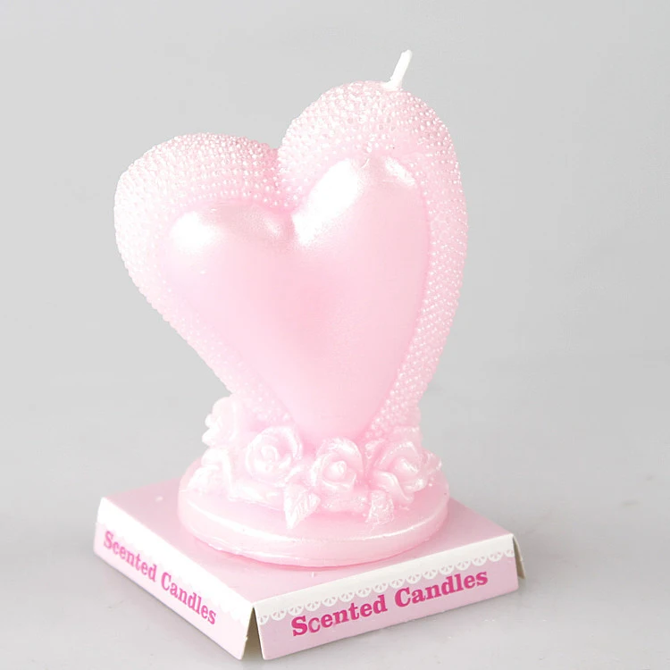 CHUANGGE свечи жениха и невесты 3D розовый жемчуг узор Романтика свадебное торжество украшение для свадебного торта юбилей