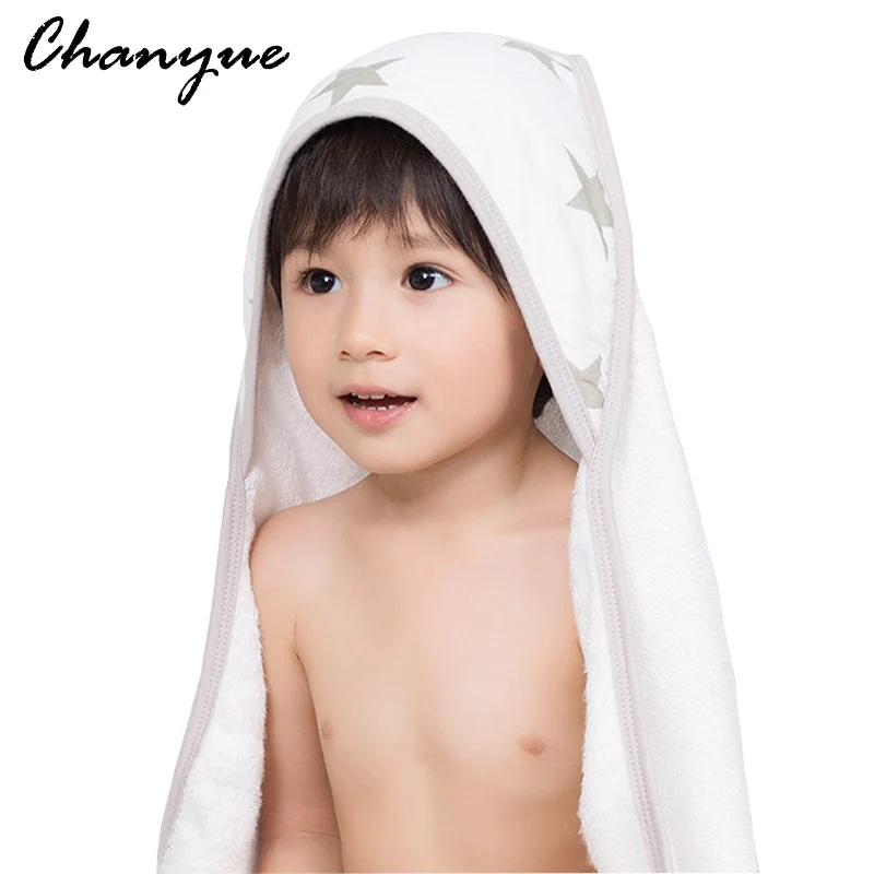 Chanyue Baby Hooded Bath Towel Soft material 100 Bamboo Cotton Kids