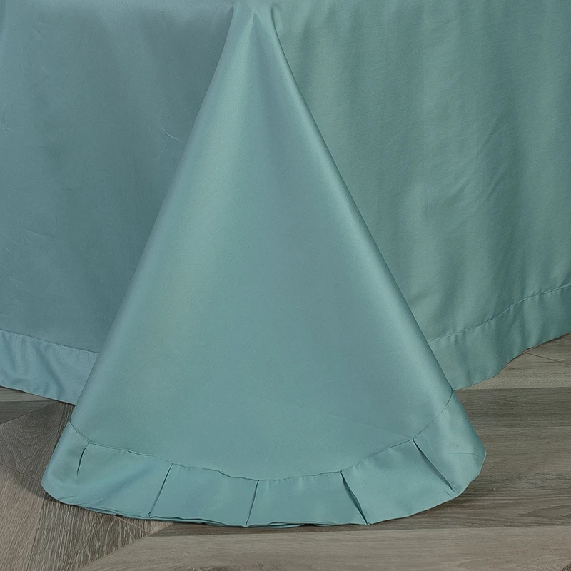 600TC Egyptian Cotton Duvet Cover Bed Sheet Bedding Set