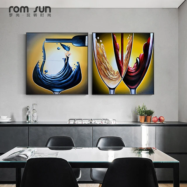 Abstract Wall Art For Dining Room Factory Price gbupresnenskij.ru