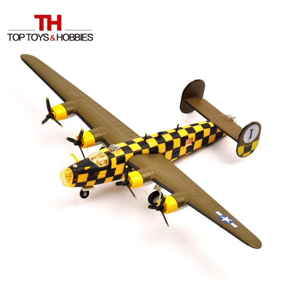 RV-MODEL 1:144 WW2 США B24 освободитель куртка-бомбер Diecast Истребитель модель военный самолет Модель Коллекция детские игрушки для детей