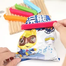 Уплотнительный зажим, 5 шт./лот, семейный, незаменимый, сохраняет инновации в еде, свежий пластиковый уплотнительный зажим, простой, 5ZCF130