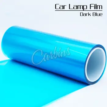 

One roll 0.3*10m Dark bluecar tail lights film protection tint film, free shipping!