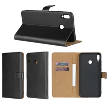 

Genuine Leather Cases for Huawei Honor 8X 8XMAX Luxury Wallet Magnetic Clip+ Free Screen Protector