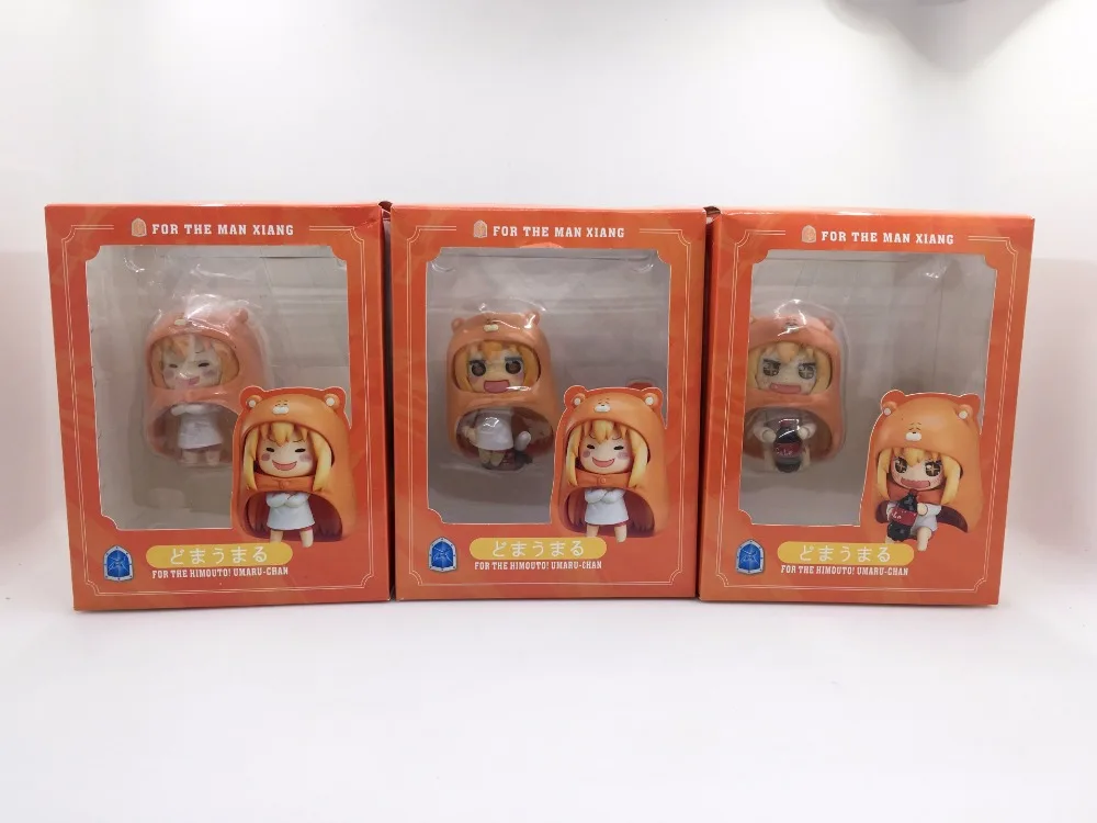 3pcs Lot Anime Himouto Umaru Chan Doma Umaru Q Version Action Figure Toys Pvc Model Toys Gifts Action Toy Figures Aliexpress