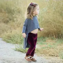 Дети сезон: весна–лето Узкие брюки Обувь для девочек леггинсы Детские штаны для малышей цвет красного вина зеленый однотонные узкие Брюки для девочек