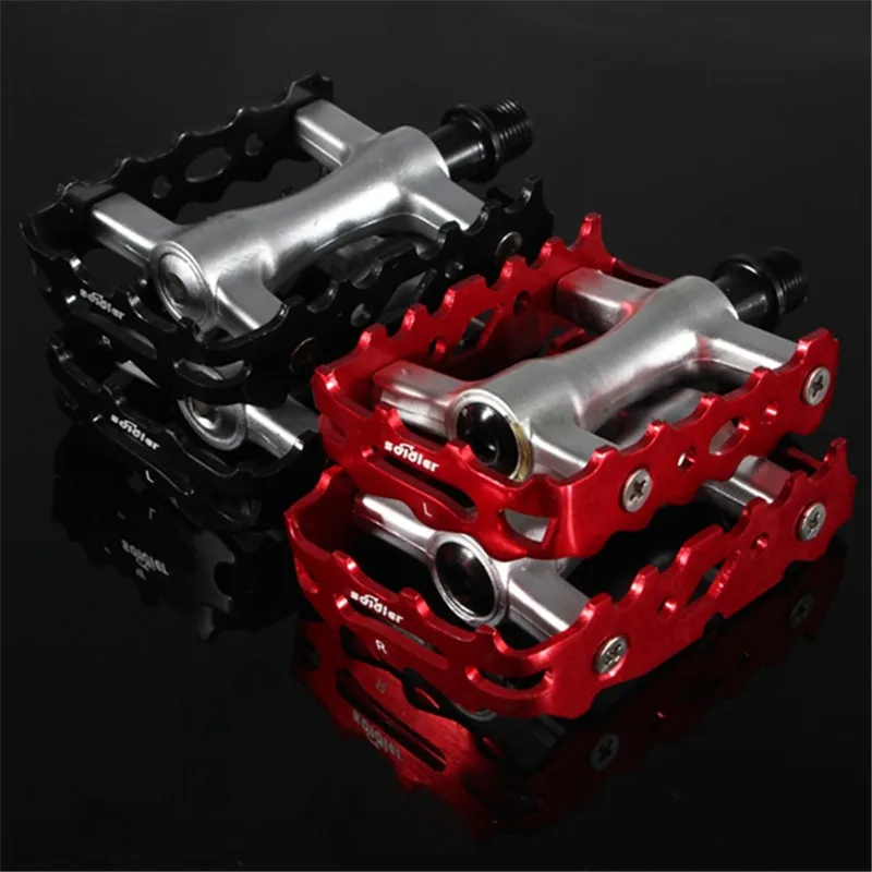 

OUTERDO Aluminum Alloy Bicycle Pedals Mountain Road Bike Trekking Bicicleta Cycling Tread Bearing non-slip Pedal