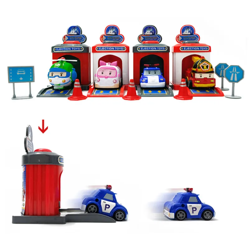 

2019 4pcs Cartoon Poli Robocar Korea Robot Kids Toys Anime Action Figure Super Wings Toys For Children Playmobil Juguetes