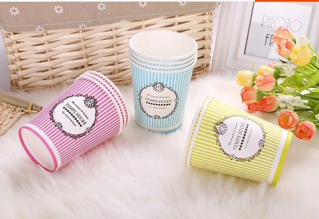 Disposable Drinking Cups Paper Coffee Cup For Disposable Drinking Cups Paper Coffee Cup For Wedding Party Accessories Tea